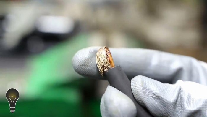 Как обжать наконечник с помощью гайки