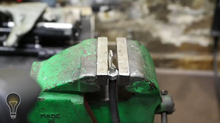 Как обжать наконечник с помощью гайки