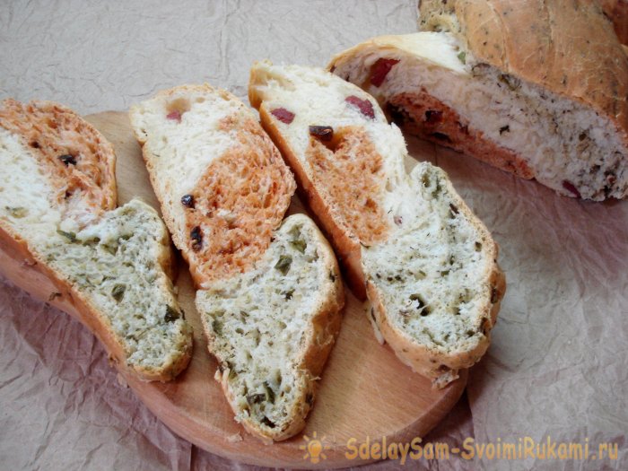 Три вкуса самый вкусный хлеб для бутербродов