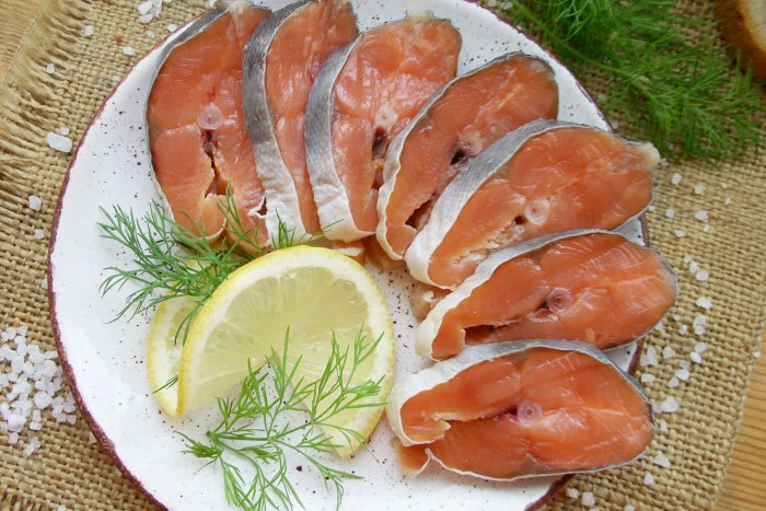 Как засолить замороженную горбушу