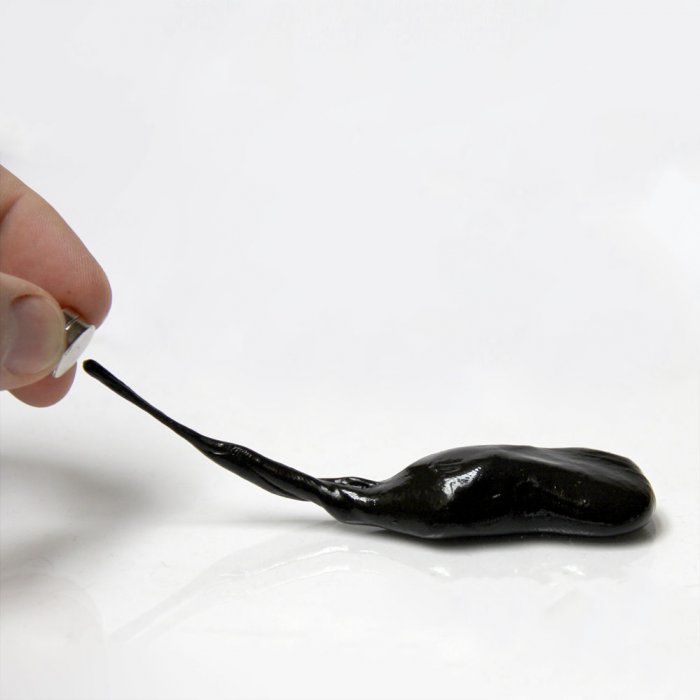 Как наделить  жвачку для рук или умный пластилин магнитными свойствами