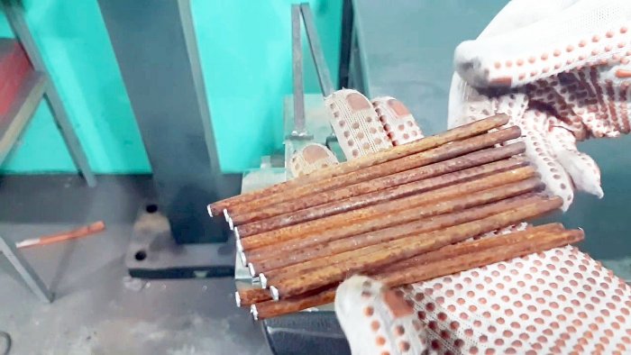 Самодельный ручной станок для гибки цепных звеньев