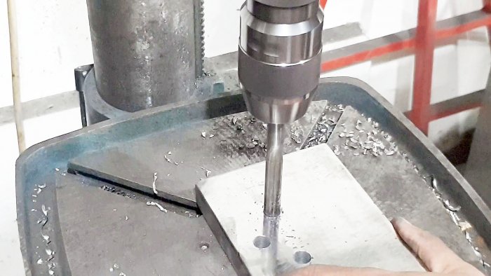 Самодельный ручной станок для гибки цепных звеньев