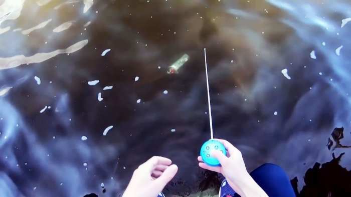 Радиоуправляемая подлодка из кувшина