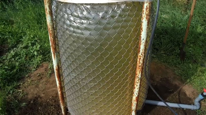 Как сделать недорогой бак для полива