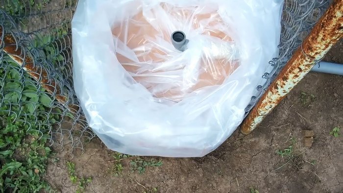 Как сделать недорогой бак для полива