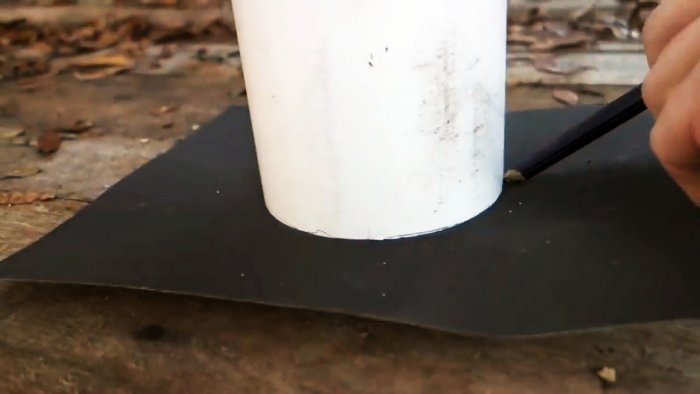 Ракетная печь из бетона своими руками