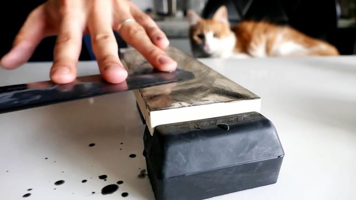 Как восстановить и наточить ржавый нож