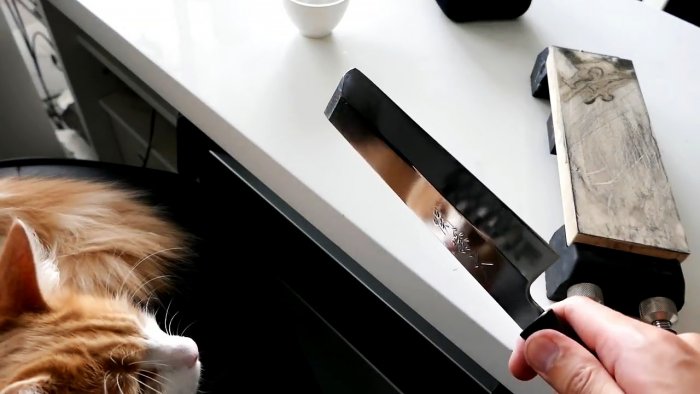 Как восстановить и наточить ржавый нож