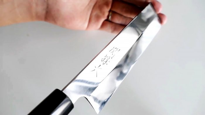 Как восстановить и наточить ржавый нож