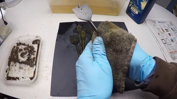 Элементарный способ восстановить заржавевший инструмент которым давно не пользовались