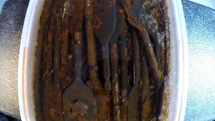 Элементарный способ восстановить заржавевший инструмент которым давно не пользовались