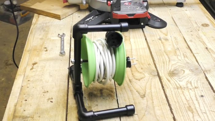 Катушка для удлинителя из велосипедной оси