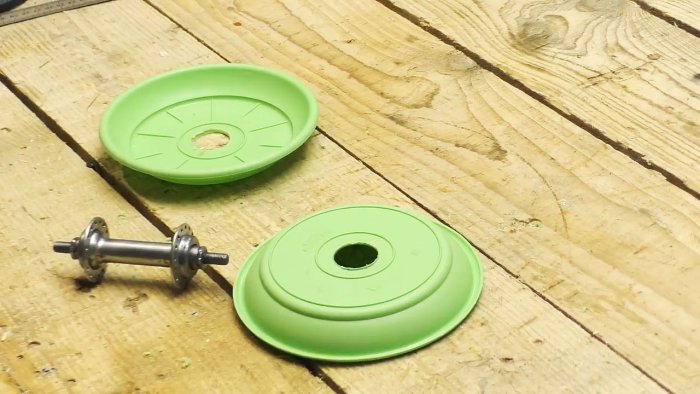 Катушка для удлинителя из велосипедной оси