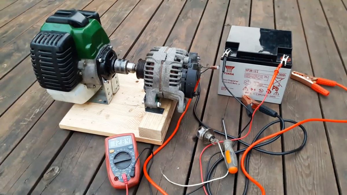 Как сделать генератор своими руками Самодельный простой электрогенератор из электродвигателя в домашних условиях