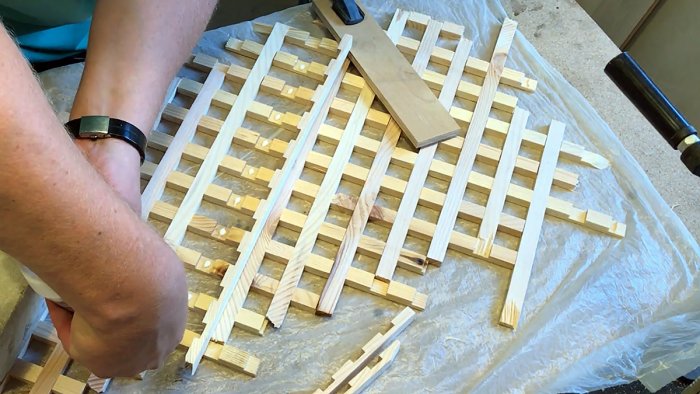 Как сделать деревянную декоративную решетку на циркулярной пиле