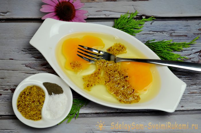 Жареный хек