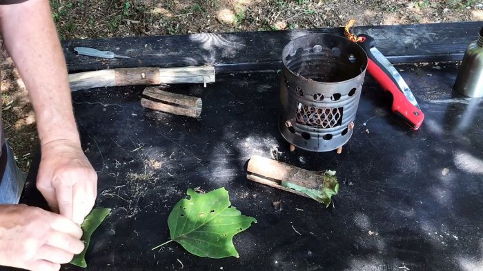 Как разжечь огонь с помощью бутылки