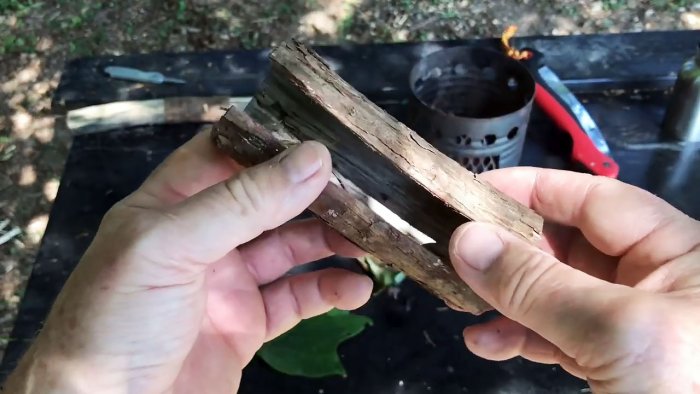 Как разжечь огонь с помощью бутылки