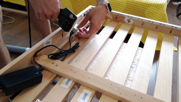 Изголовье для кровати своими руками