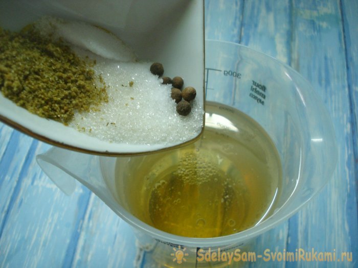 Закуска из замороженной скумбрии за 5 минут