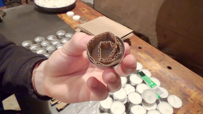 Превращаем чайную свечу в походную