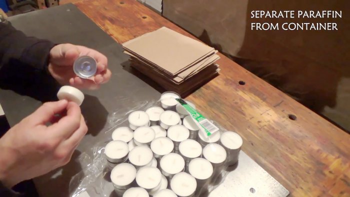 Превращаем чайную свечу в походную