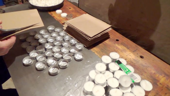 Превращаем чайную свечу в походную