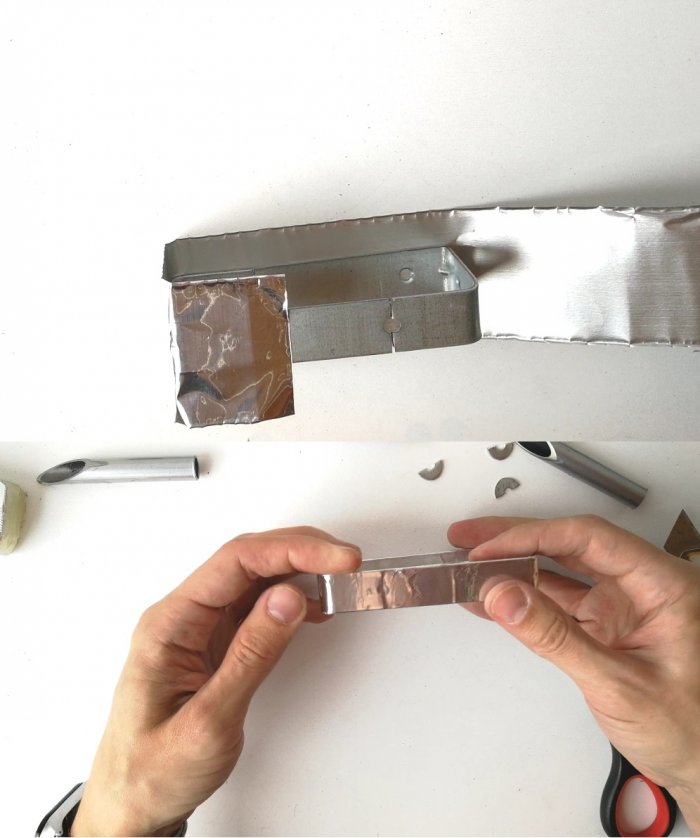 Самодельный кондуктор из термоклея для соединения на косой шуруп