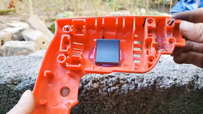 Как восстановить сгоревшую дрель переделав ее с 220 В на 12 В