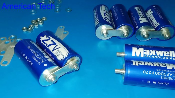 Электродуговая сварка из супер конденсаторов