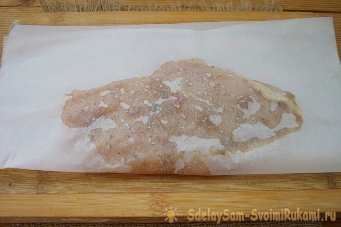 Сочное куриное филе на сковороде