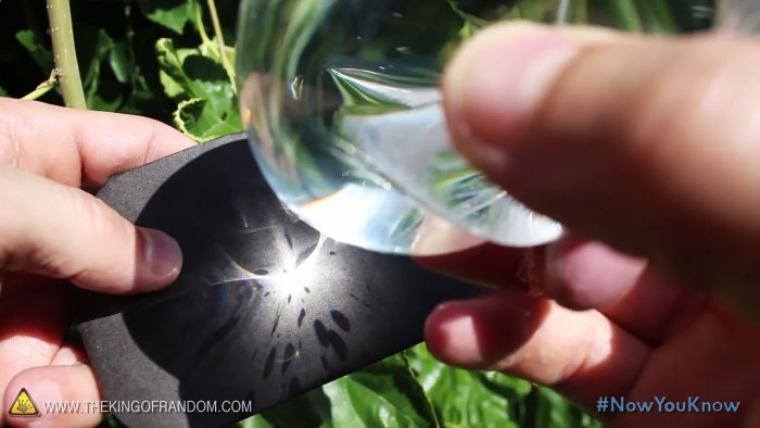 5 способов разжечь огонь при помощи воды