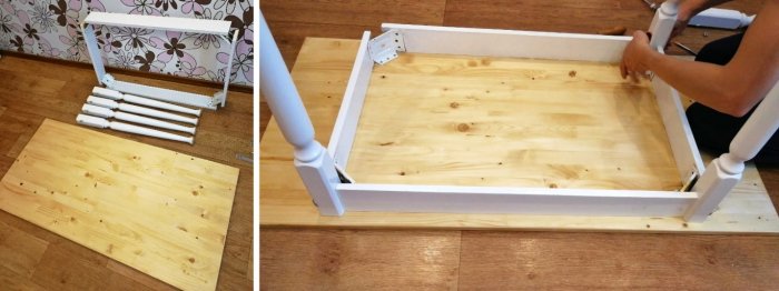 Новая жизнь для старого стола