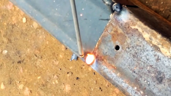 Способ сварки тонкого металла