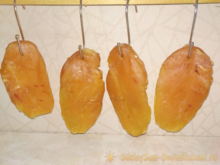 Балык из куриного филе в домашних условиях