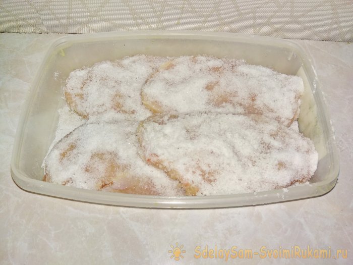 Балык из куриного филе в домашних условиях