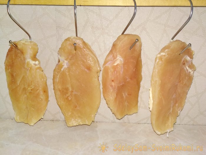 Балык из куриного филе в домашних условиях