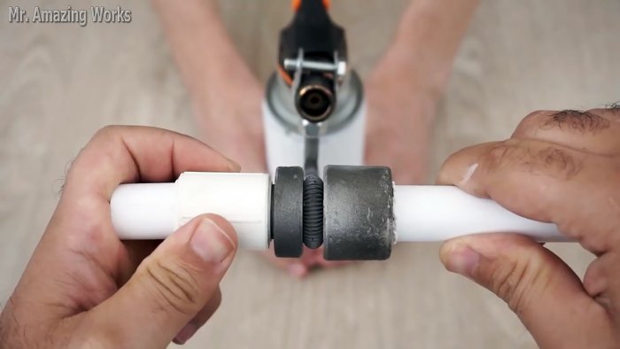 Электричество не нужно Простой газовый паяльник для сварки полипропиленовых труб