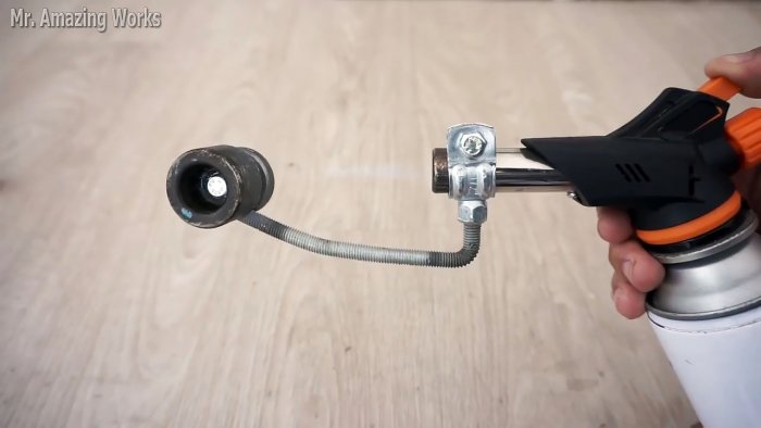 Электричество не нужно Простой газовый паяльник для сварки полипропиленовых труб