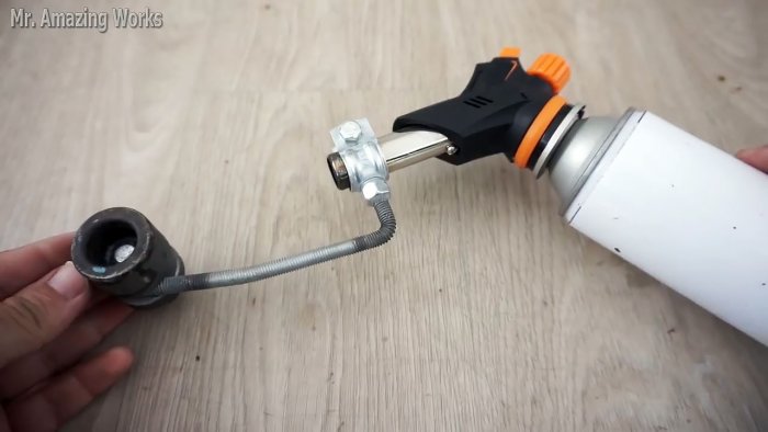 Электричество не нужно Простой газовый паяльник для сварки полипропиленовых труб