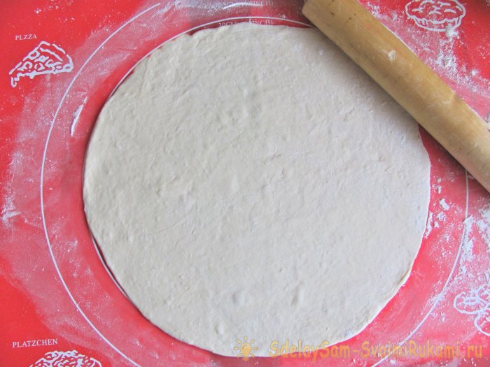 Тонкое тесто для пиццы