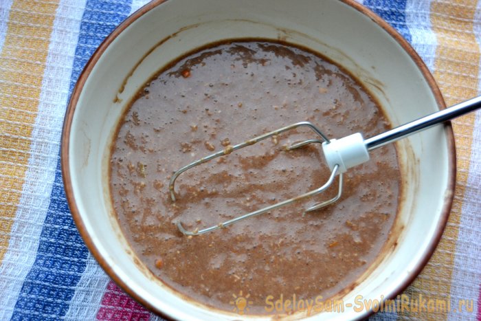 Шоколадный кекс с овсянкой в микроволновке в кружке за 5 минут