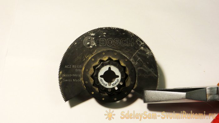 Универсальная насадка для реноватора МФИ своими руками