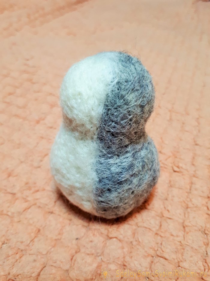 Игрушки из шерсти мышка