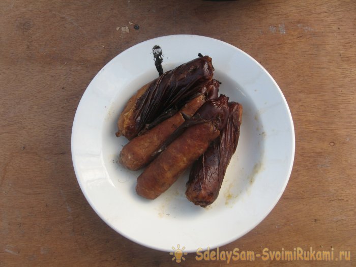 Мини коптильня из баллона от фреона