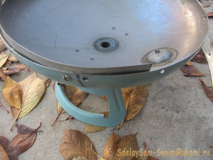 Мини коптильня из баллона от фреона