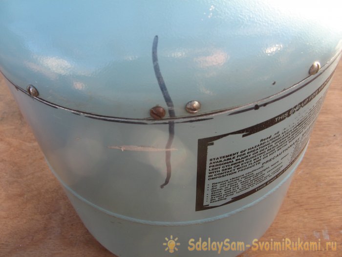 Мини коптильня из баллона от фреона