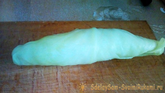 Квашеные листья капусты для голубцов