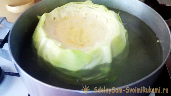 Квашеные листья капусты для голубцов